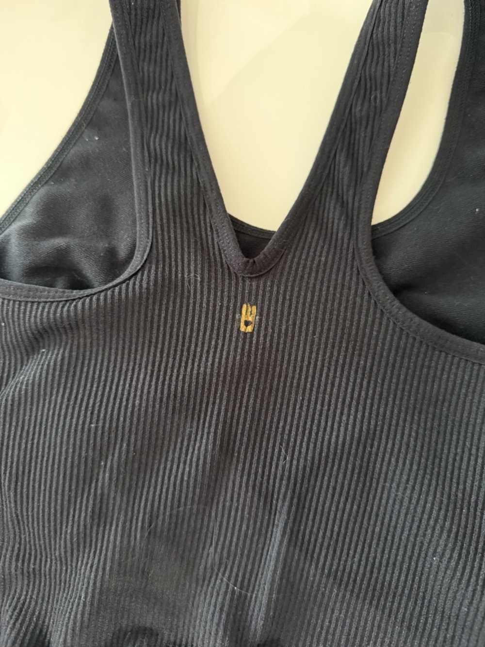 Spiritual Gangster Amor Crop Tank - Black / XS/S - Picture 4 of 5